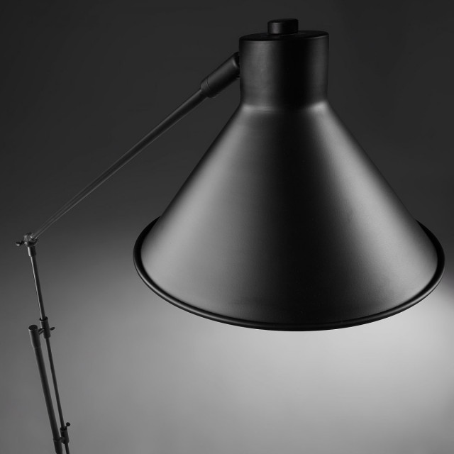 Торшер  ODINE AA0628R01 Чорний