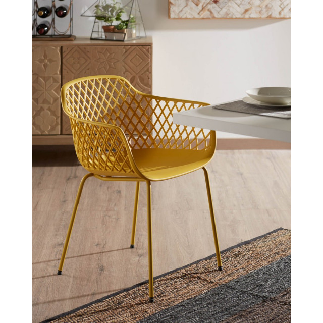 Стілець QUINN CC1223S31 Жовтий Стілець QUINN CC1223S31 Жовтий