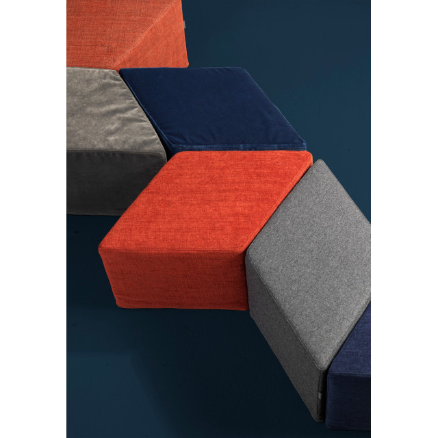Пуф Furninova Hexagon 5169 Оранжевый