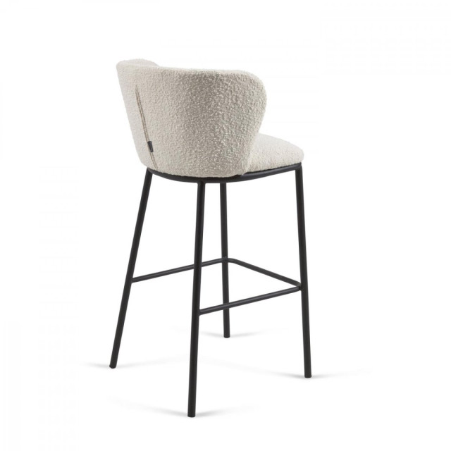 Барный стул CISELIA CC3001J33 букле белое