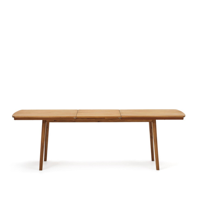 Раздвижной уличный стол Thianna J0200001MM43 из массива акации 180 (240) x 90 см