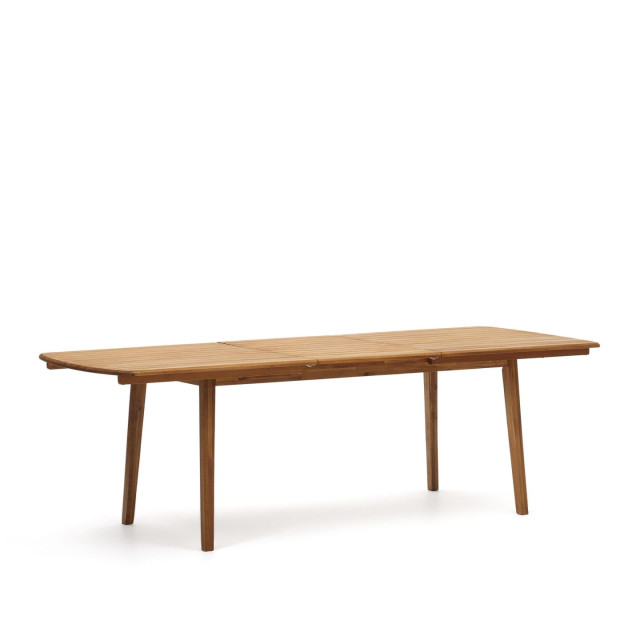 Раздвижной уличный стол Thianna J0200001MM43 из массива акации 180 (240) x 90 см