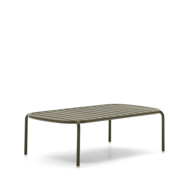 Уличный журнальный столик Joncols J0300001NN19  Зелёный Ø 110 x 62 см 