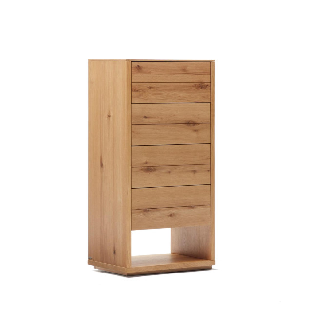 Комод с 4-ящиков Alguema M0400011MM40 из шпона дуба 60 x 120см Комод с 4-ящиков Alguema M0400011MM40 из шпона дуба 60 x 120см