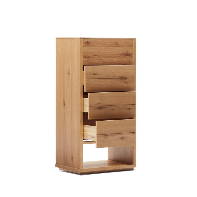 Комод с 4-ящиков Alguema M0400011MM40 из шпона дуба 60 x 120см Комод с 4-ящиков Alguema M0400011MM40 из шпона дуба 60 x 120см