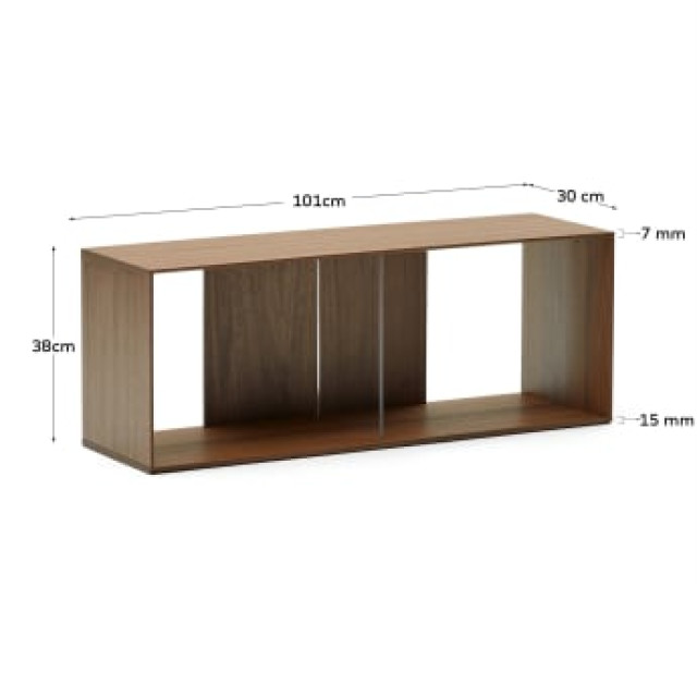 Книжный шкаф Litto M1400005MM41, 101 x 38 см Книжный шкаф Litto M1400005MM41, 101 x 38 см