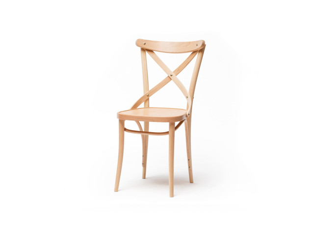 Дерев'яний стілець TON 150 chair 311-150 з твердим сидінням