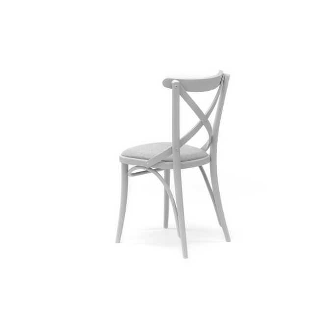 Дерев'яний стілець TON 150 chair 313-150 з м'яким сидінням