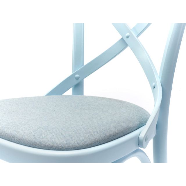 Дерев'яний стілець TON 150 chair 313-150 з м'яким сидінням