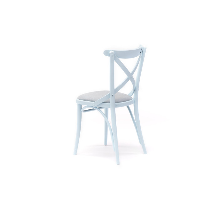 Дерев'яний стілець TON 150 chair 313-150 з м'яким сидінням