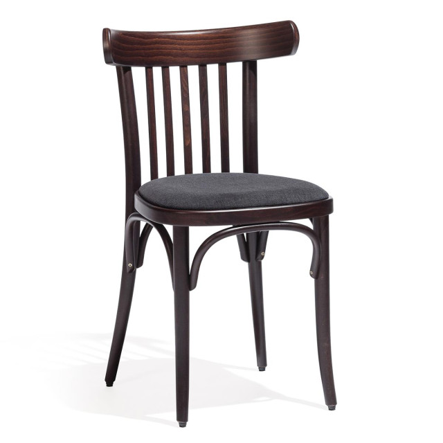 Дерев'яний стілець TON 763 chair 313-763 з м'яким сидінням