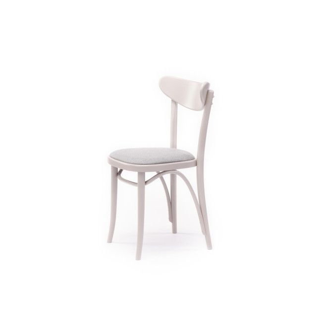 Дерев'яний стілець TON Banana chair 313-769 з м'яким сидінням