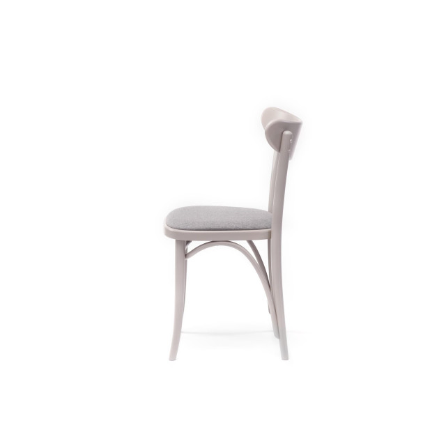 Дерев'яний стілець TON Banana chair 313-769 з м'яким сидінням
