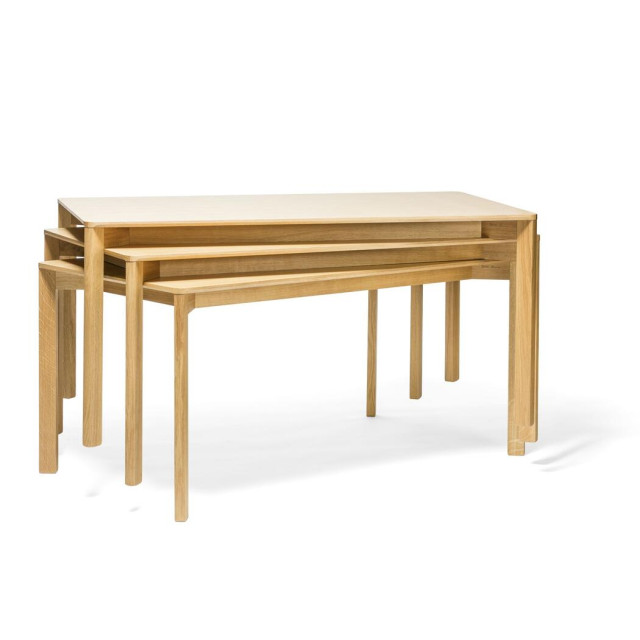 Дерев'яний квадратний стіл TON Iasy 4MJ-406 (90x90 см)